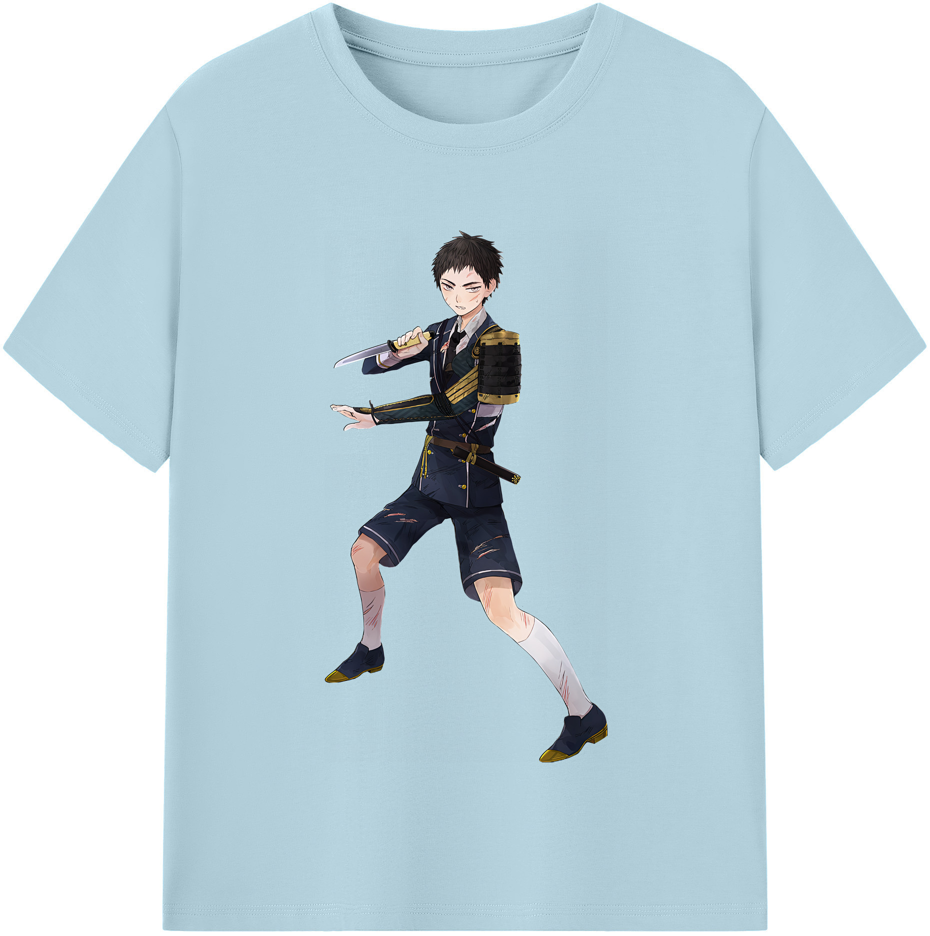 （画像用） 刀剣乱舞 Touken Ranbu 綿100％半袖Tシャツ（フロントプリント）